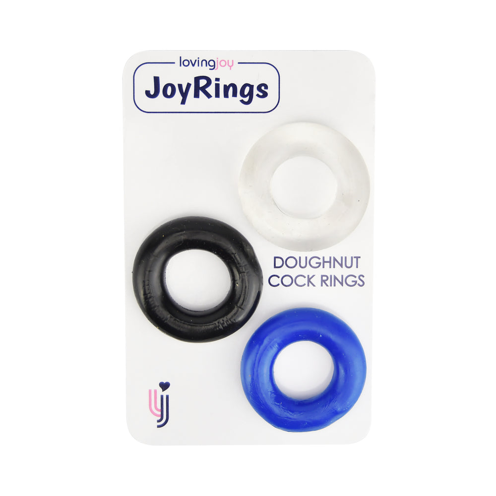 JoyRings Doughnut Cock Rings (3 Pack)