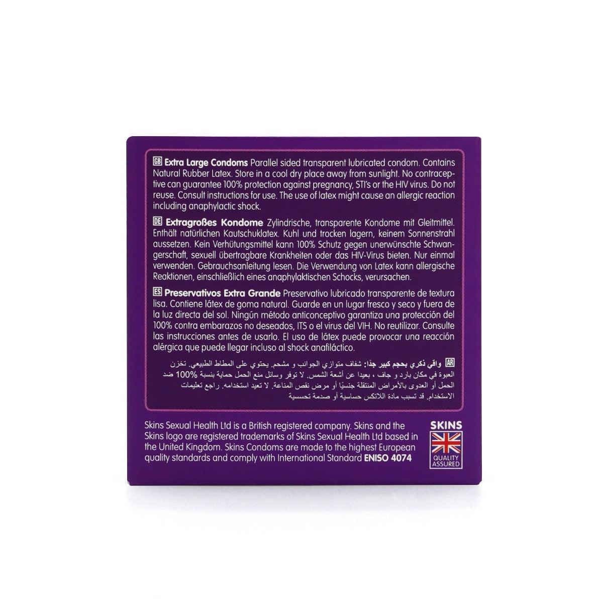 Skins Condoms Extra Large 4 Pack