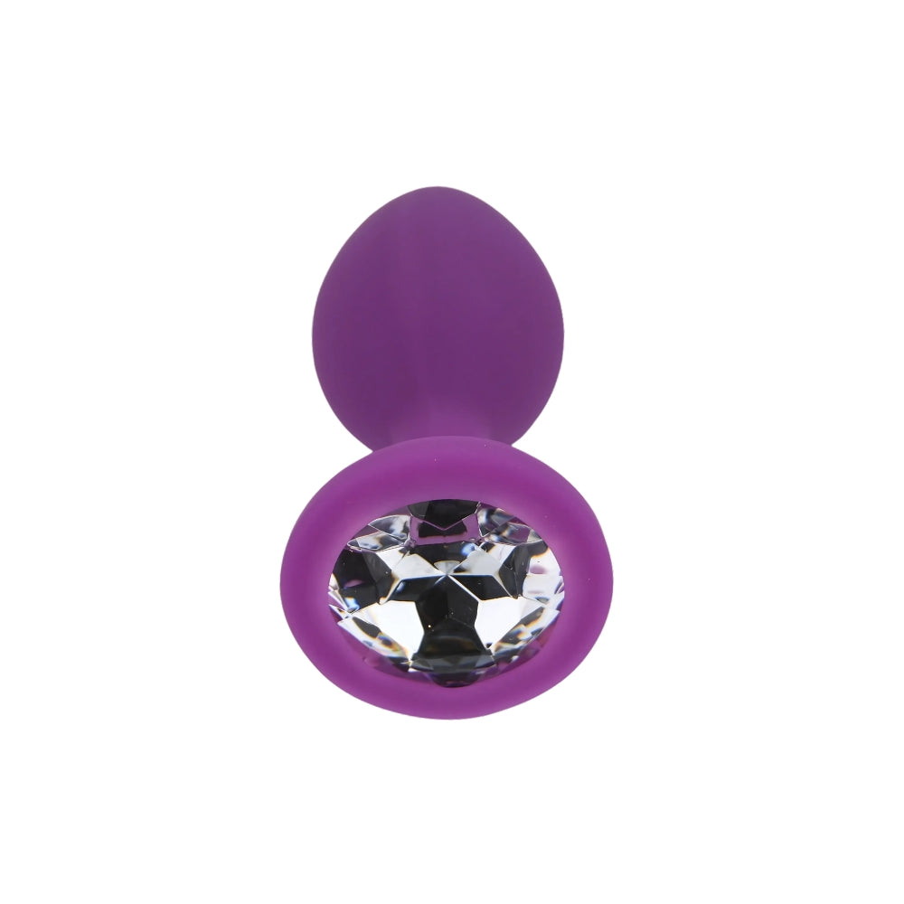 Toosh Purple Silicone Butt Plug Small