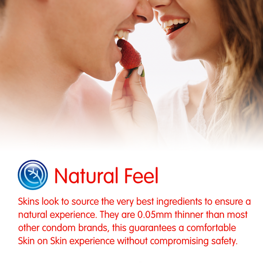 Skins Condoms Flavours Assorted FOIL (BAG 500)