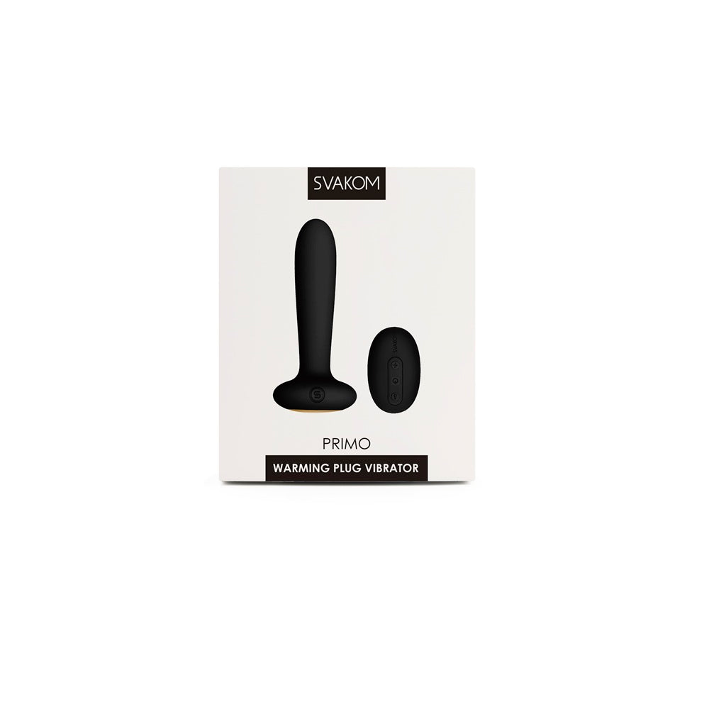 Svakom Primo Remote Control Warming Butt Plug