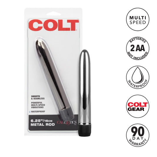 COLT 6.25" Metal Rod - Silver