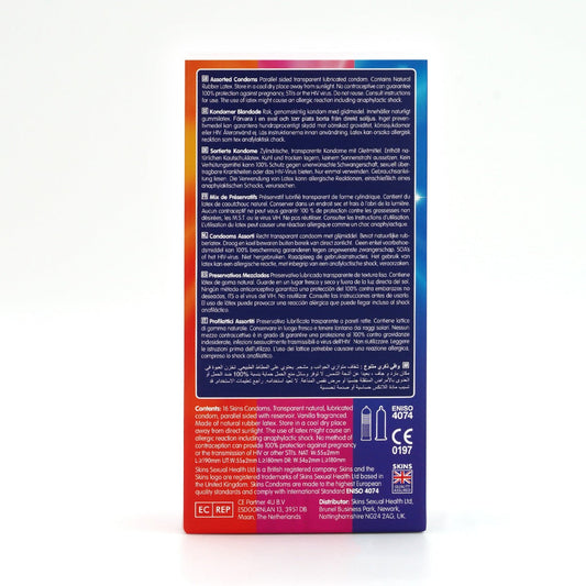 Skins Condoms Assorted 16 Pack - D&R  NAT  UT