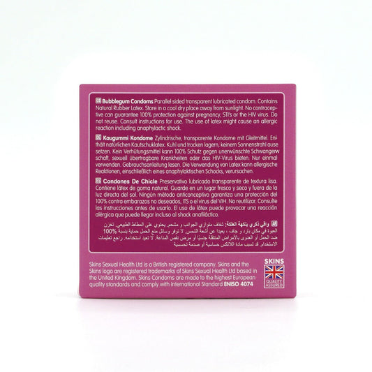 Skins Condoms Bubblegum 4 Pack