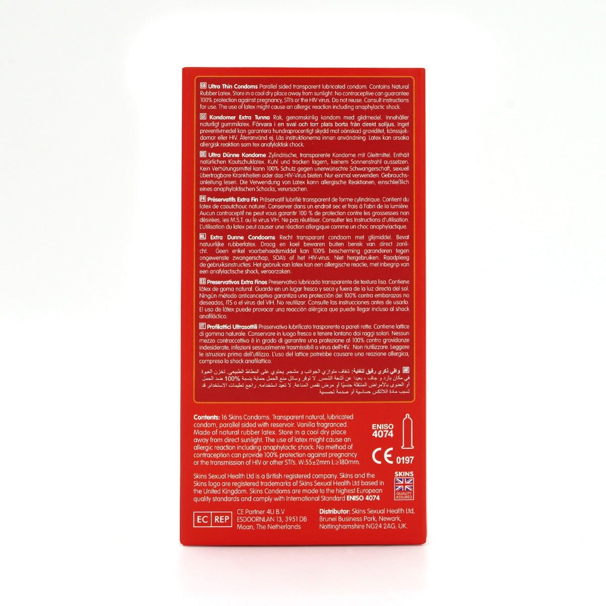 Skins Condoms Ultra Thin 16 Pack