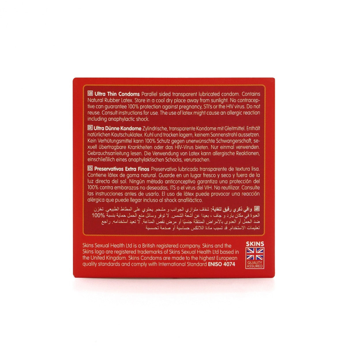 Skins Condoms Ultra Thin 4 Pack